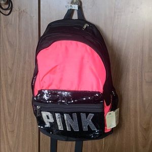 Pink Campus Backpack